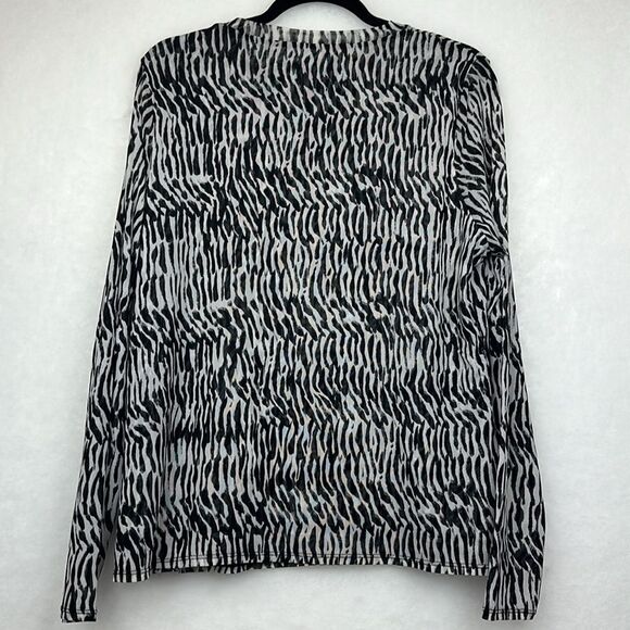 INC Mesh Fixture Top With Long Sleeves Sz XXL - Picture 7 of 9